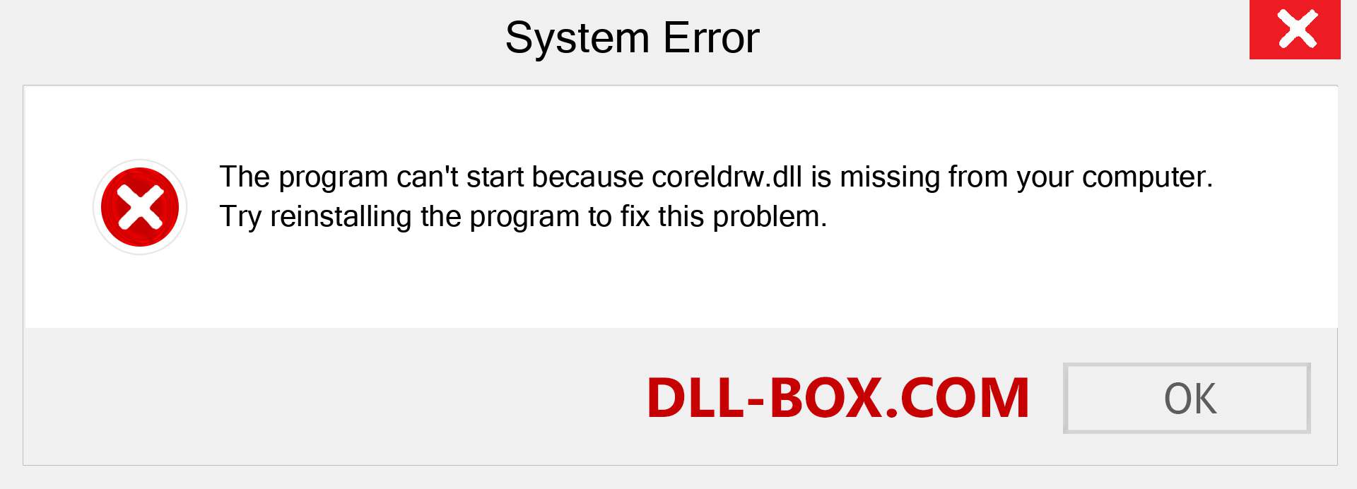  coreldrw.dll file is missing?. Download for Windows 7, 8, 10 - Fix  coreldrw dll Missing Error on Windows, photos, images